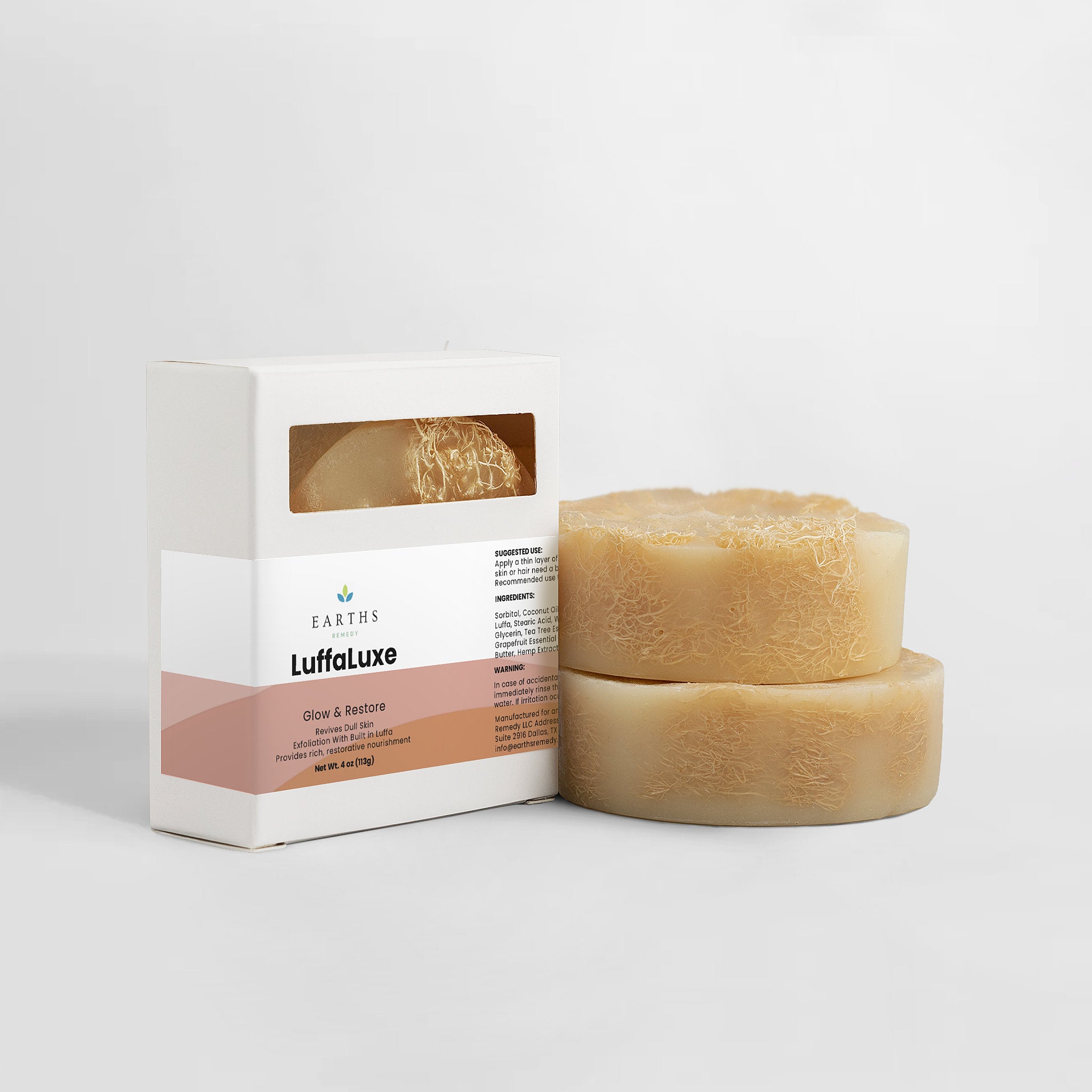 Exfoliating Luffa Bar