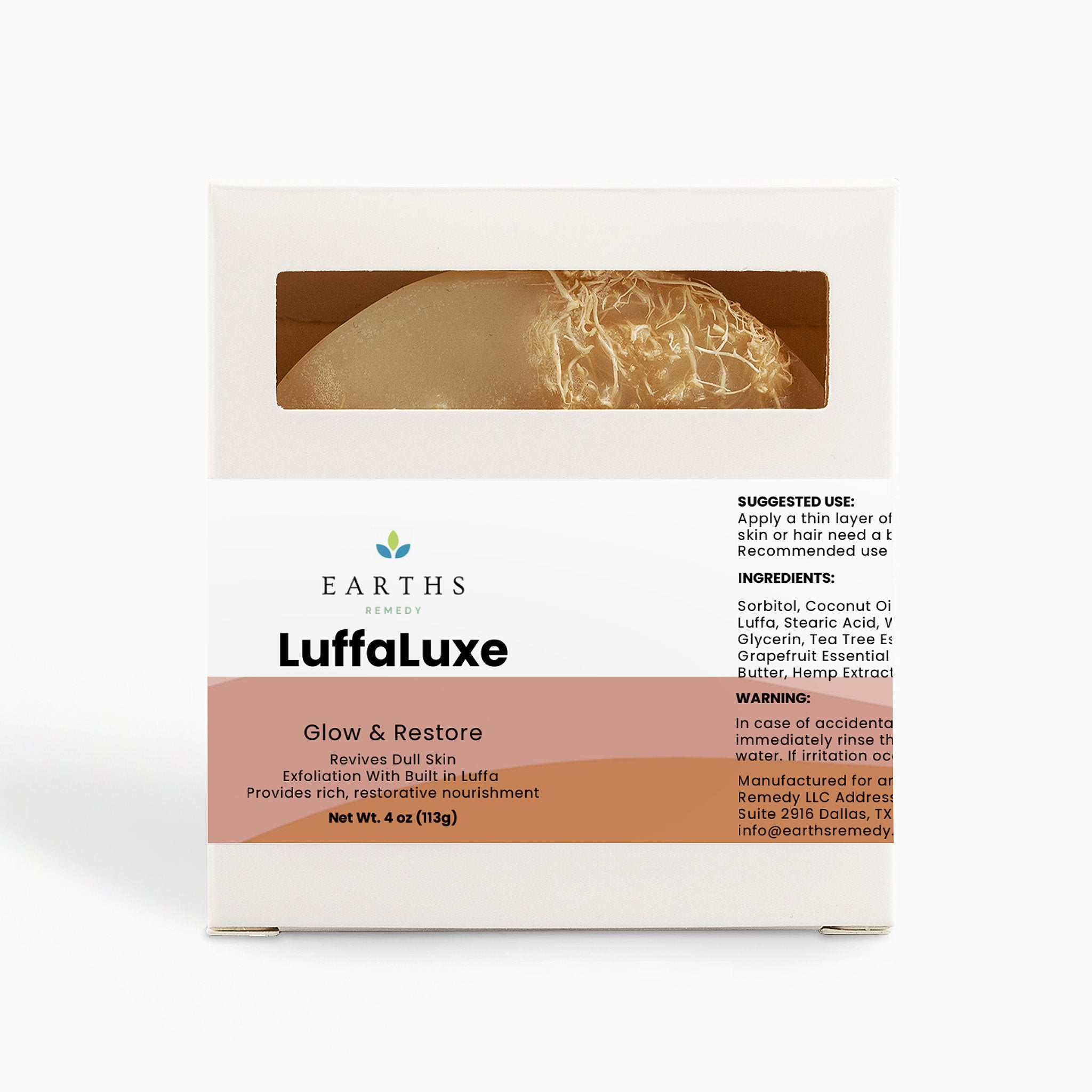 Exfoliating Luffa Bar