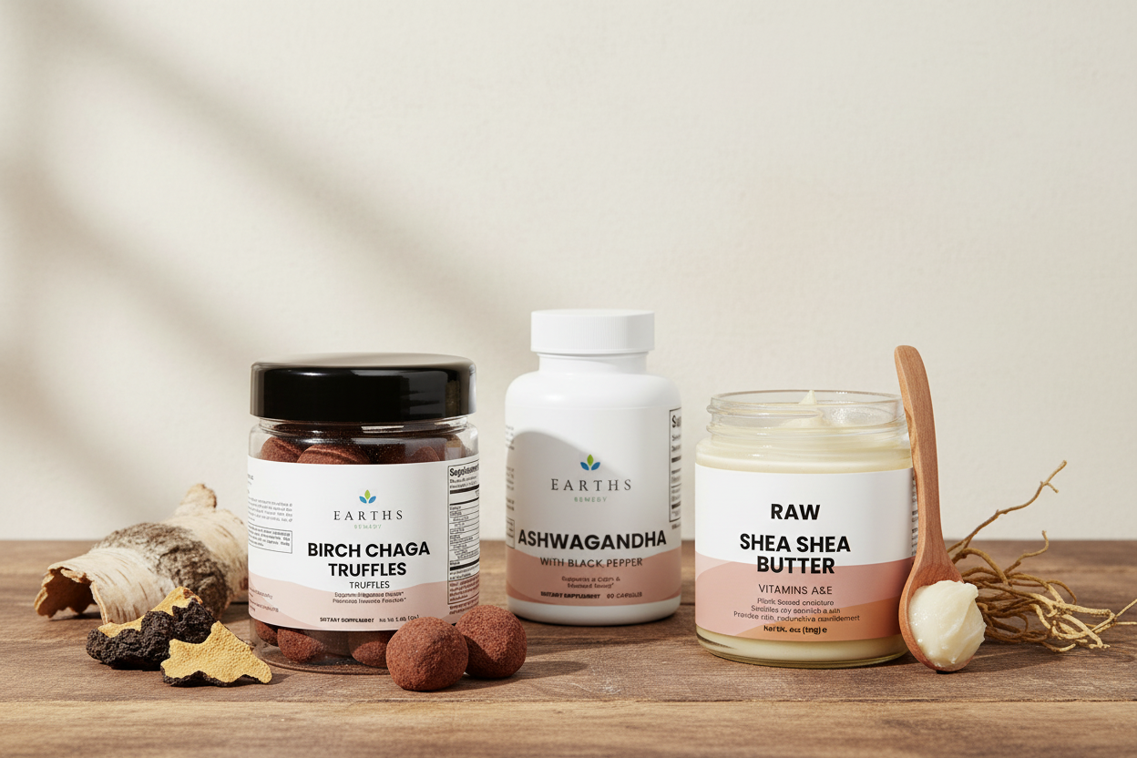 All three products showcase